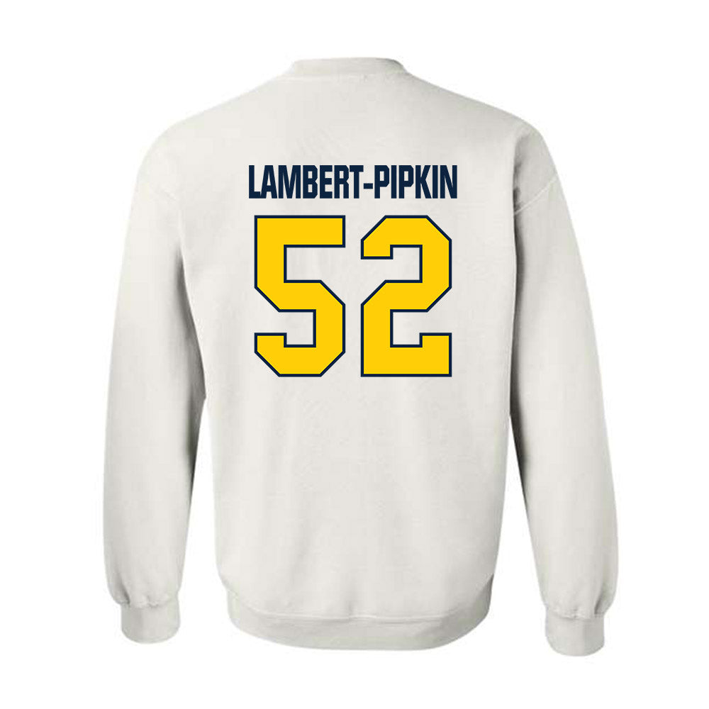 Toledo - NCAA Football : Lucas Lambert-Pipkin - Crewneck Sweatshirt-1