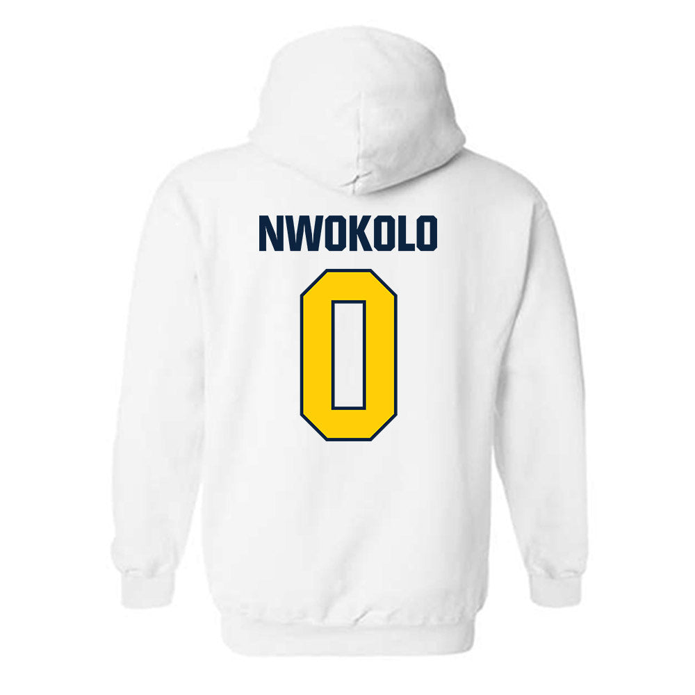 Toledo - NCAA Men's Basketball : Toby Nwokolo - Hooded Sweatshirt-1