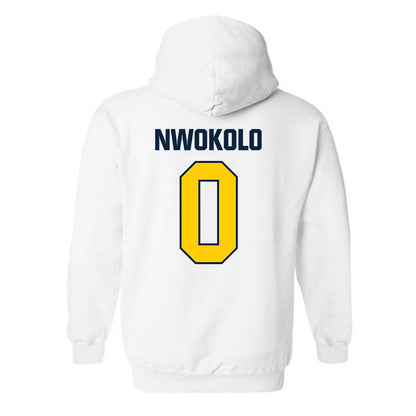 Toledo - NCAA Men's Basketball : Toby Nwokolo - Hooded Sweatshirt-1