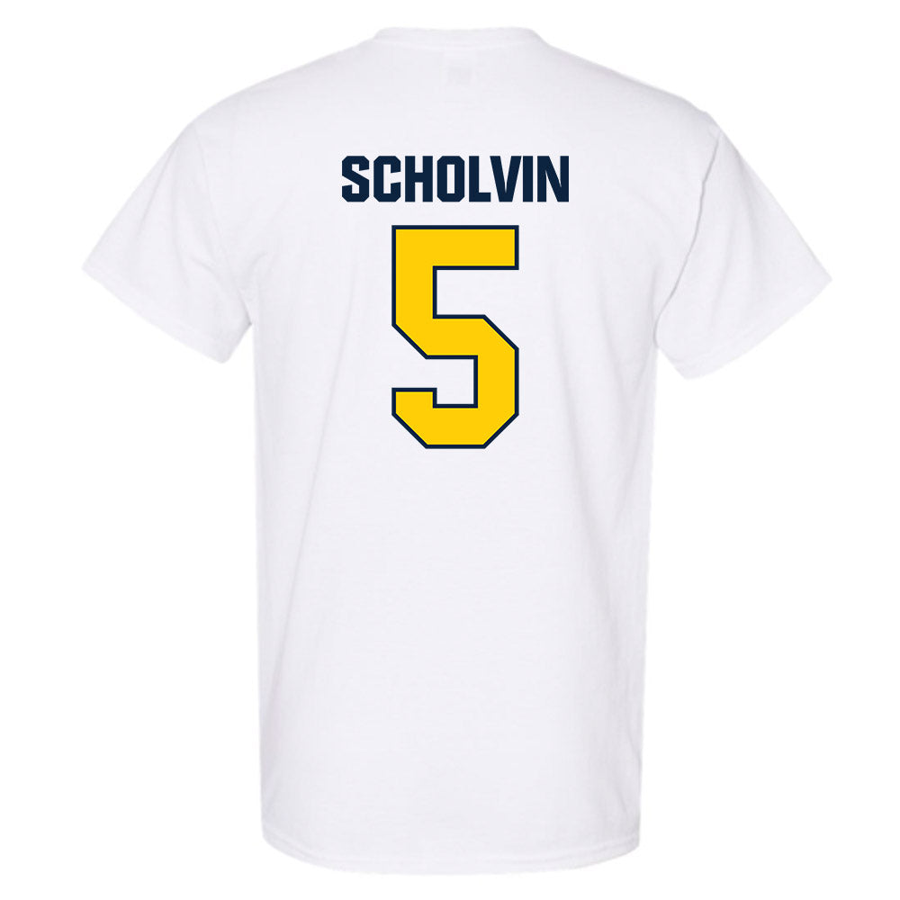 Toledo - NCAA Baseball : Charlie Scholvin - T-Shirt-1