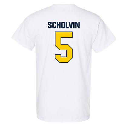 Toledo - NCAA Baseball : Charlie Scholvin - T-Shirt-1