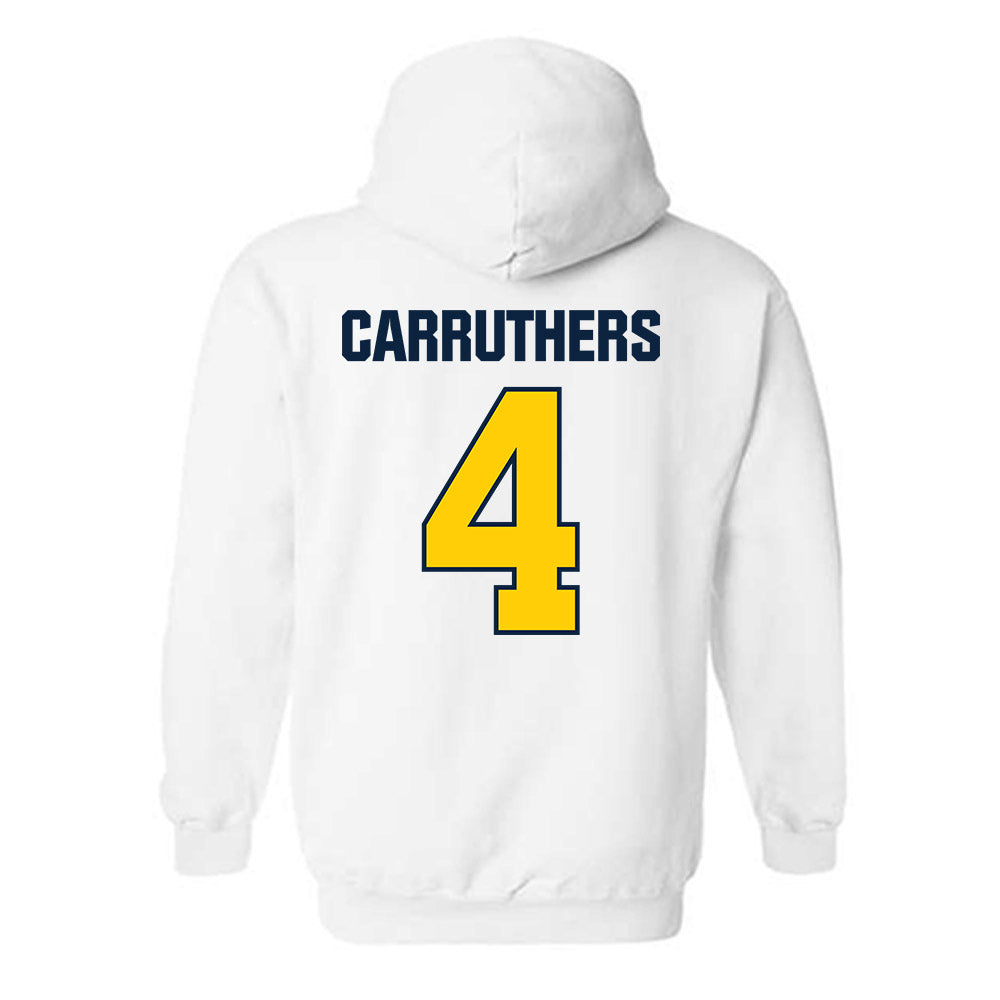 Toledo - NCAA Women's Basketball : Kendall Carruthers - Hooded Sweatshirt-1