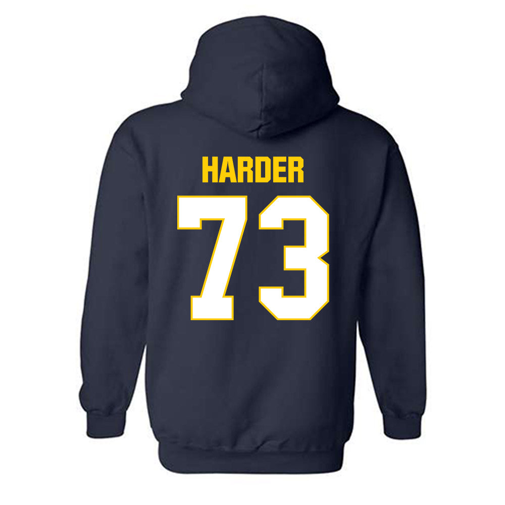 Toledo - NCAA Football : Jonathan Harder - Classic Shersey Hooded Sweatshirt-1