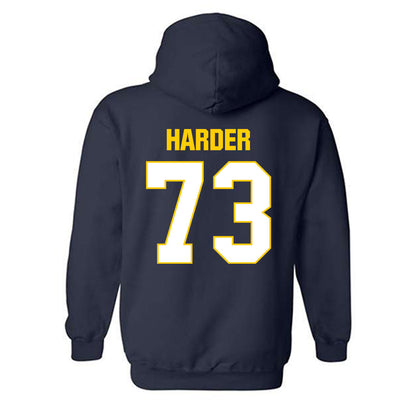 Toledo - NCAA Football : Jonathan Harder - Classic Shersey Hooded Sweatshirt-1