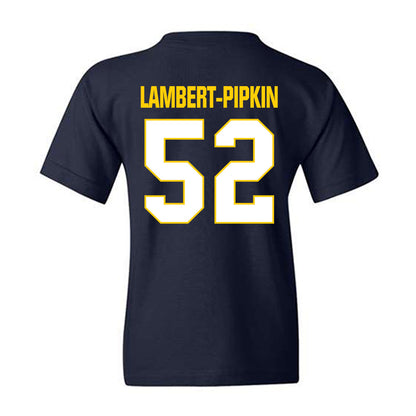Toledo - NCAA Football : Lucas Lambert-Pipkin - Classic Shersey Youth T-Shirt-1