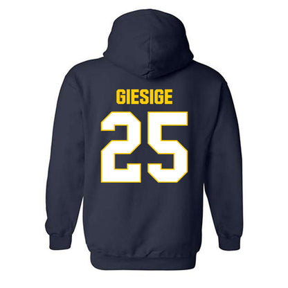 Toledo - NCAA Baseball : Cole Giesige - Classic Shersey Hooded Sweatshirt-1