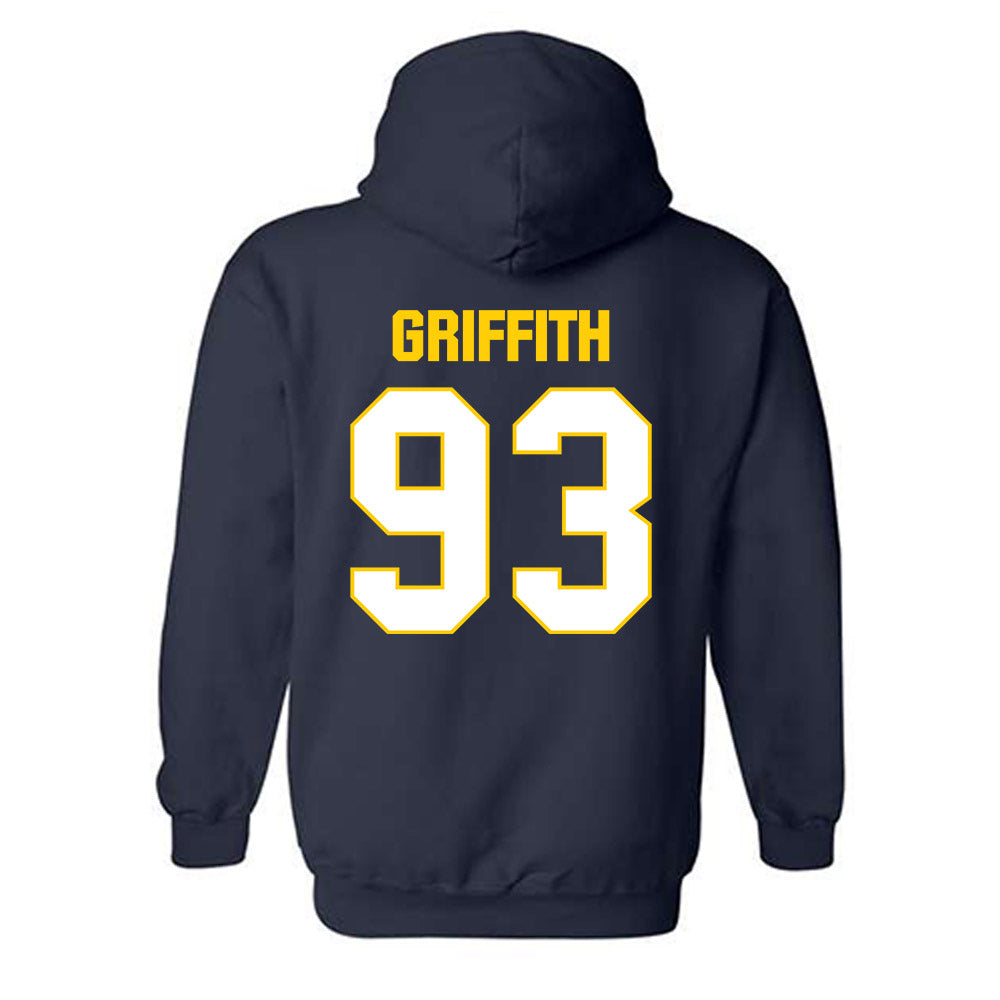 Toledo - NCAA Football : Reice Griffith - Classic Shersey Hooded Sweatshirt-1