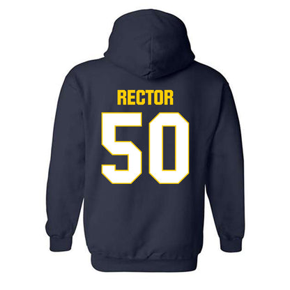 Toledo - NCAA Football : Luke Rector - Classic Shersey Hooded Sweatshirt-1