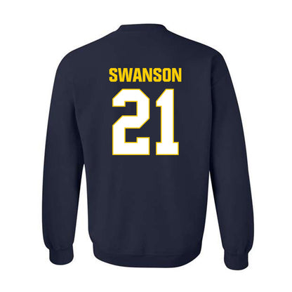 Toledo - NCAA Baseball : Deron Swanson - Classic Shersey Crewneck Sweatshirt-1