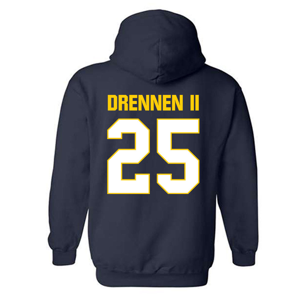 Toledo - NCAA Football : Mike Drennen II - Classic Shersey Hooded Sweatshirt-1