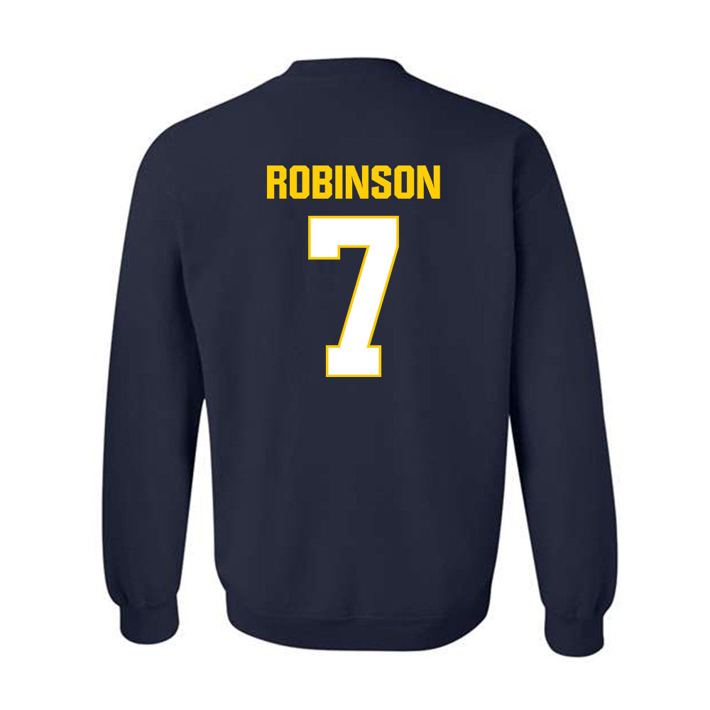 Toledo - NCAA Football : Khamoni Robinson - Classic Shersey Crewneck Sweatshirt-1