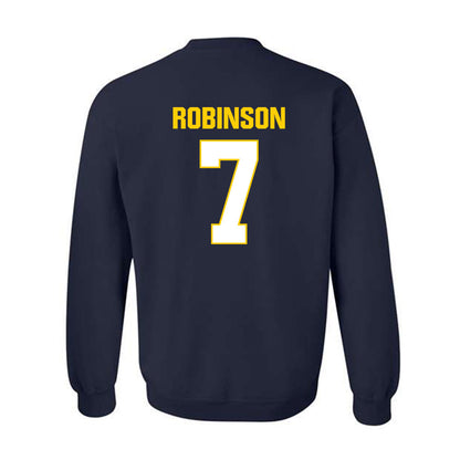 Toledo - NCAA Football : Khamoni Robinson - Classic Shersey Crewneck Sweatshirt-1