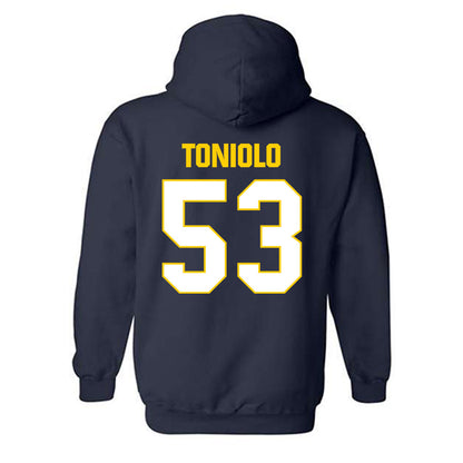 Toledo - NCAA Football : Samuel Toniolo - Classic Shersey Hooded Sweatshirt-1