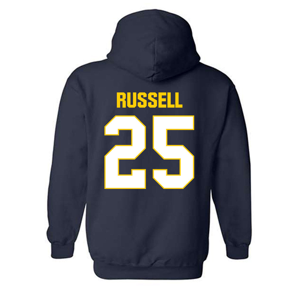 Toledo - NCAA Football : Tyrell Russell - Classic Shersey Hooded Sweatshirt-1