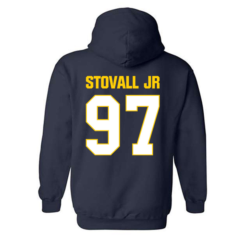Toledo - NCAA Football : Brian Stovall Jr - Classic Shersey Hooded Sweatshirt-1