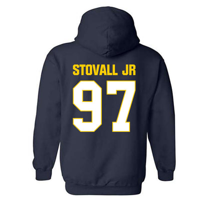 Toledo - NCAA Football : Brian Stovall Jr - Classic Shersey Hooded Sweatshirt-1