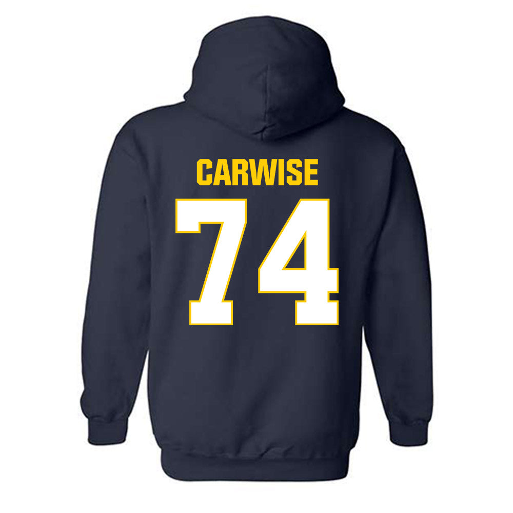 Toledo - NCAA Football : Ahmad Carwise - Classic Shersey Hooded Sweatshirt-1