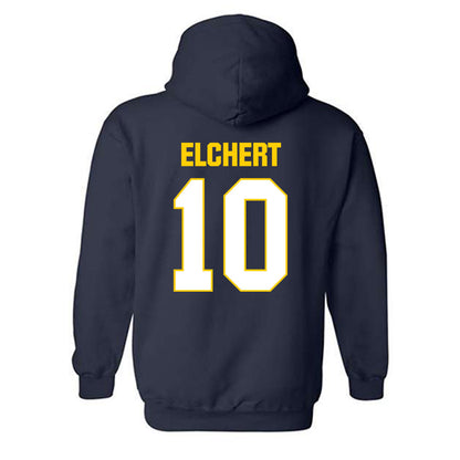 Toledo - NCAA Football : Seth Elchert - Classic Shersey Hooded Sweatshirt-1