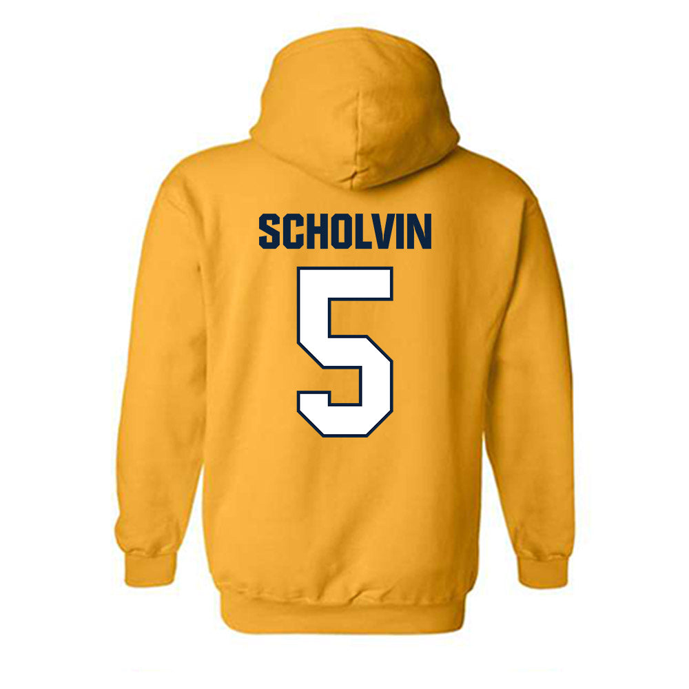 Toledo - NCAA Baseball : Charlie Scholvin - Hooded Sweatshirt-1