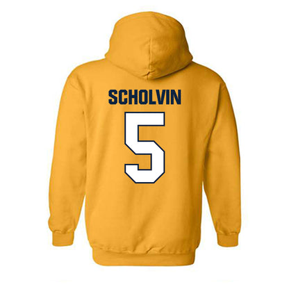 Toledo - NCAA Baseball : Charlie Scholvin - Hooded Sweatshirt-1