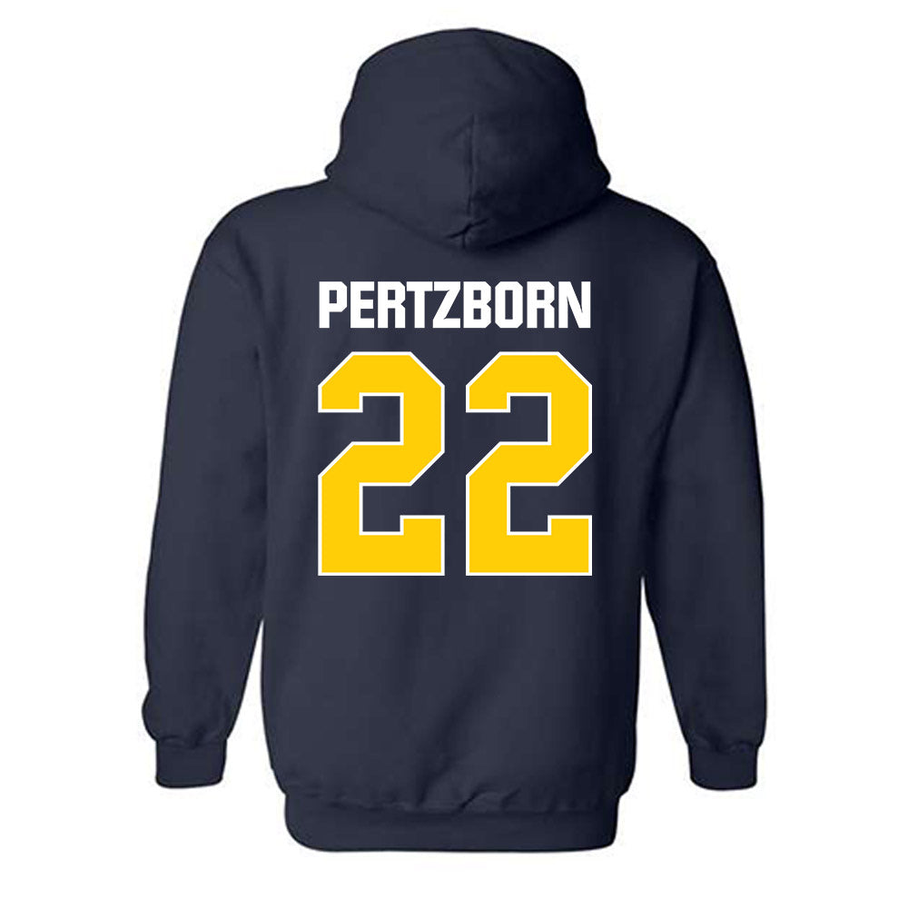 Toledo - NCAA Women's Volleyball : Sierra Pertzborn - Hooded Sweatshirt-1