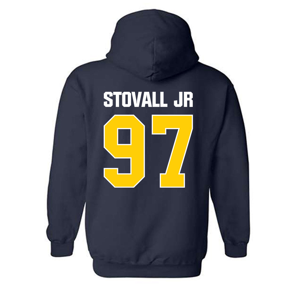Toledo - NCAA Football : Brian Stovall Jr - Hooded Sweatshirt-1