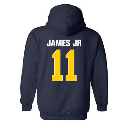 Toledo - NCAA Men's Basketball : Will James Jr - Hooded Sweatshirt-1