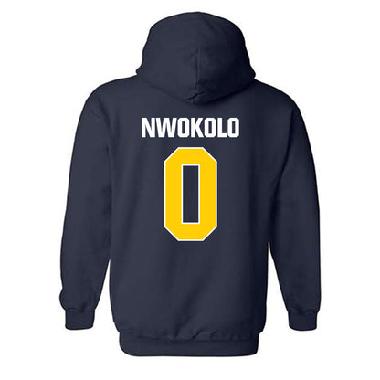 Toledo - NCAA Men's Basketball : Toby Nwokolo - Hooded Sweatshirt-1