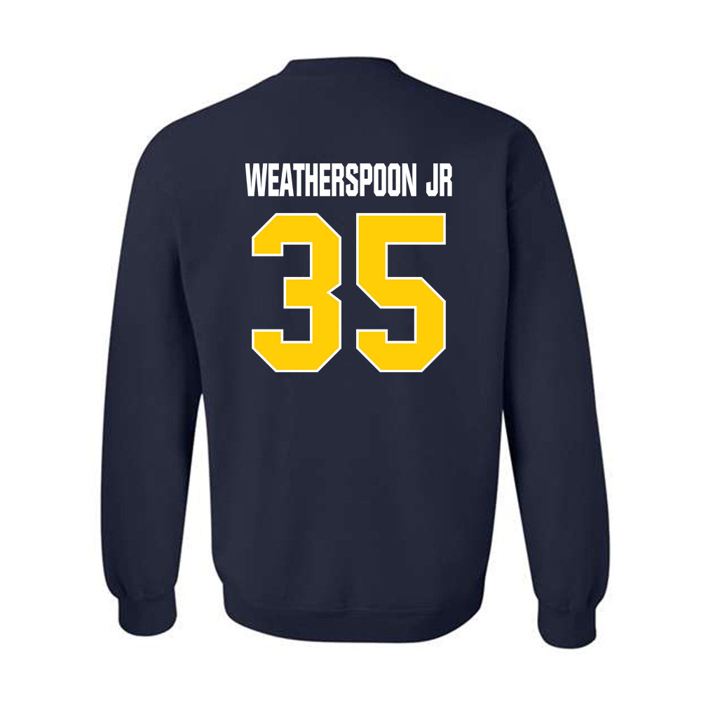 Toledo - NCAA Football : Bryant Weatherspoon jr - Crewneck Sweatshirt-1
