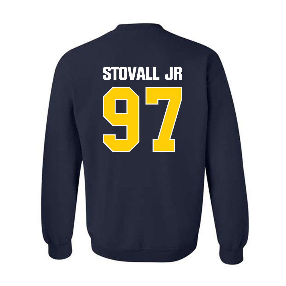 Toledo - NCAA Football : Brian Stovall Jr - Crewneck Sweatshirt-1