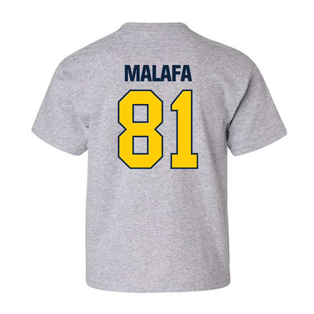 Toledo - NCAA Football : Ethan Malafa - Youth T-Shirt-1