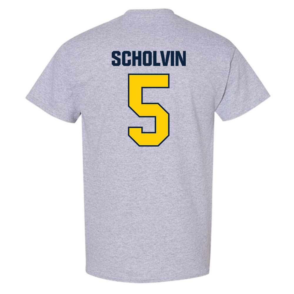 Toledo - NCAA Baseball : Charlie Scholvin - T-Shirt-1