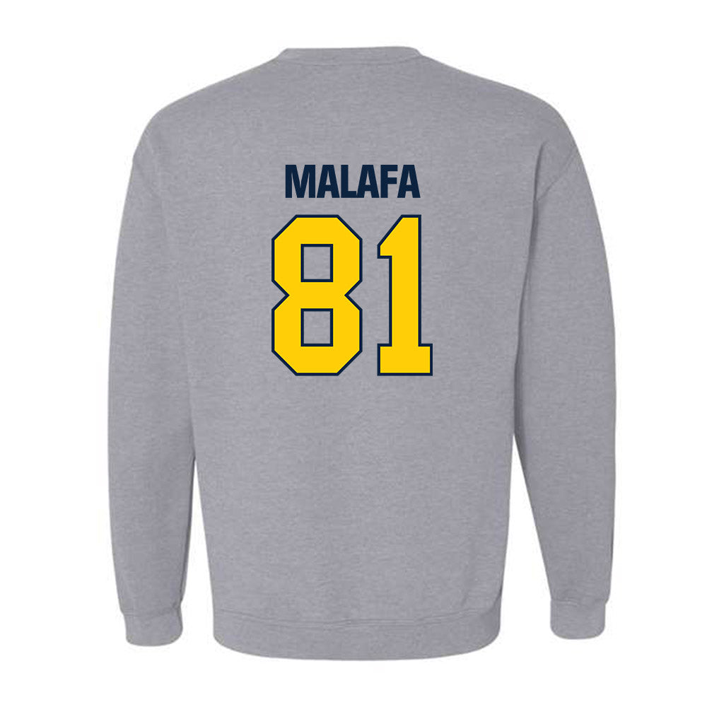 Toledo - NCAA Football : Ethan Malafa - Crewneck Sweatshirt-1