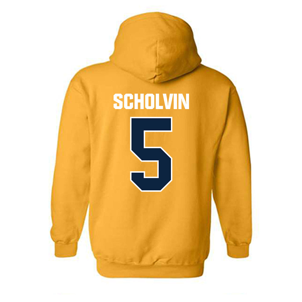 Toledo - NCAA Baseball : Charlie Scholvin - Hooded Sweatshirt-1