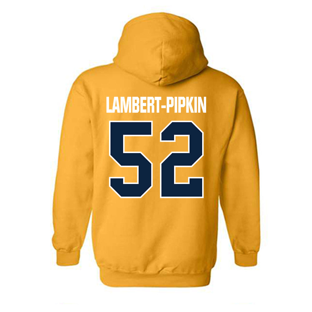 Toledo - NCAA Football : Lucas Lambert-Pipkin - Hooded Sweatshirt-1