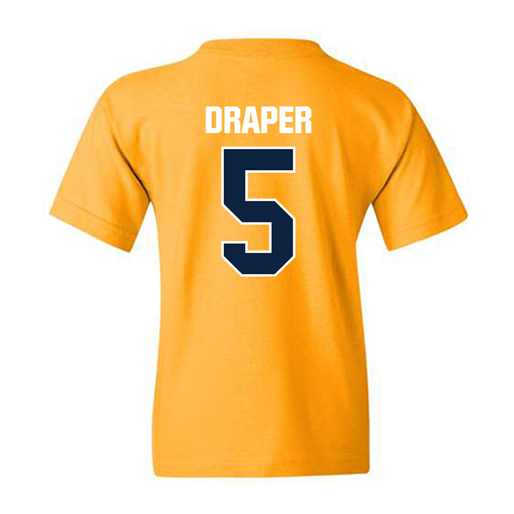 Toledo - NCAA Baseball : Conner Draper - Youth T-Shirt-1