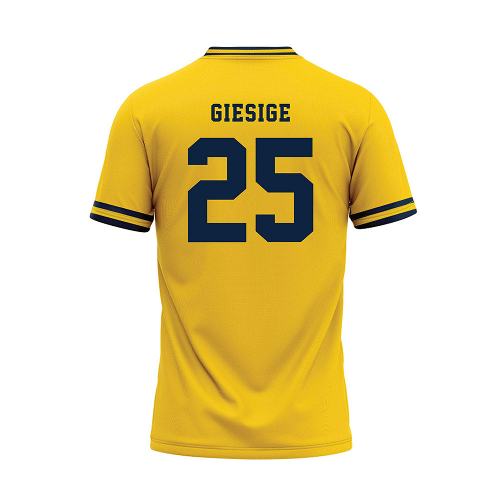 Toledo - NCAA Baseball : Cole Giesige - Baseball Jersey-1