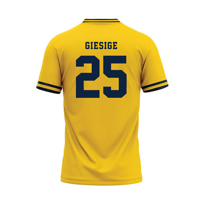 Toledo - NCAA Baseball : Cole Giesige - Baseball Jersey-1