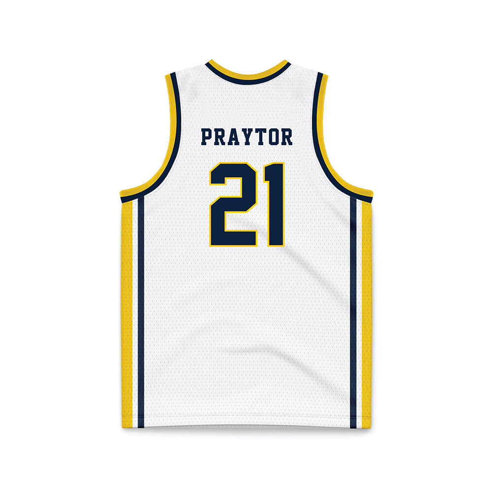 Toledo - NCAA Men's Basketball : London Praytor - Basketball Jersey-1