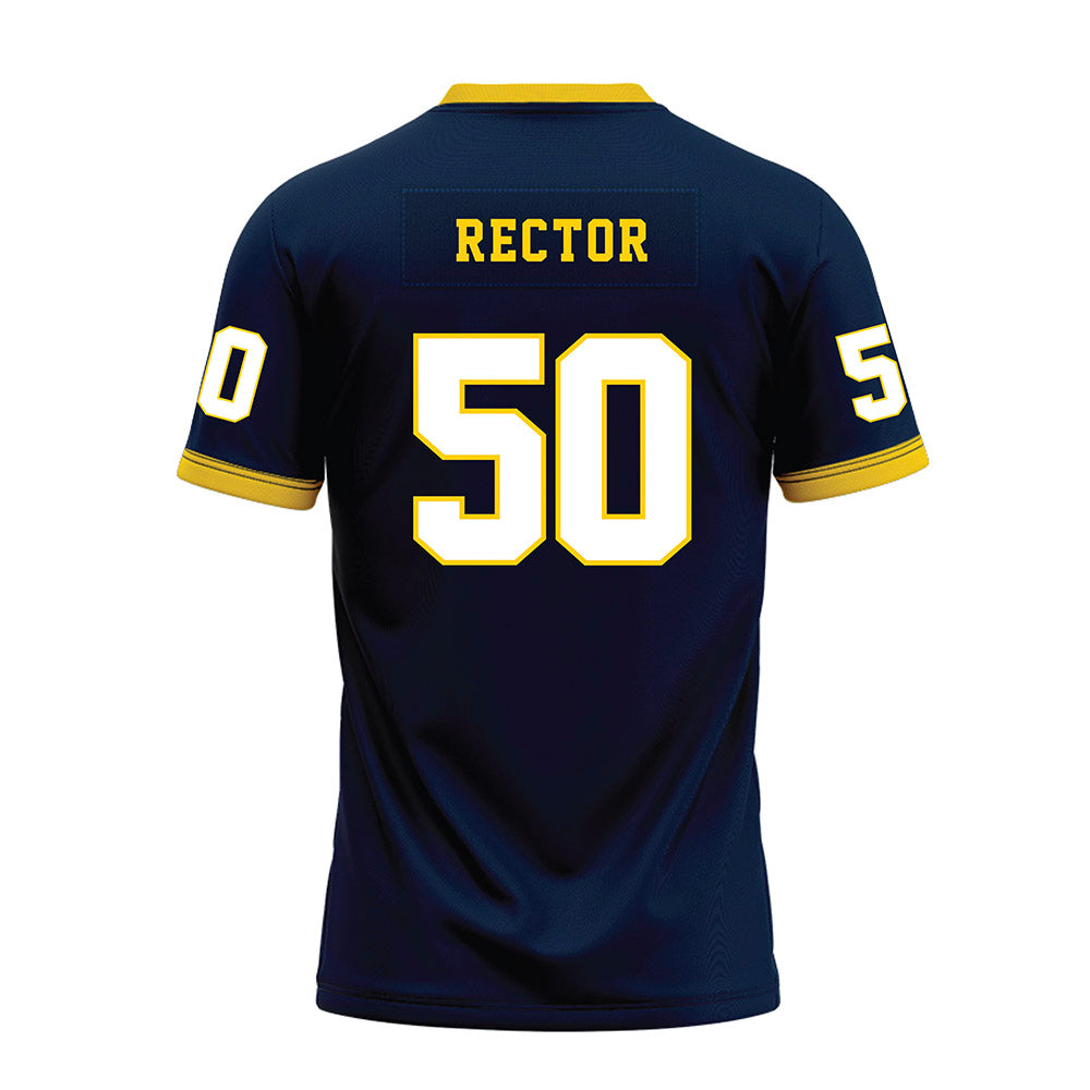 Toledo - NCAA Football : Luke Rector - Premium Football Jersey-1