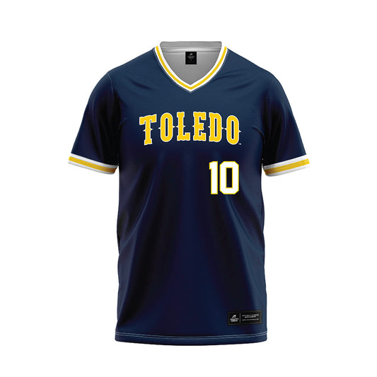 Toledo - NCAA Softball : Kylee Graham - Baseball Jersey-0