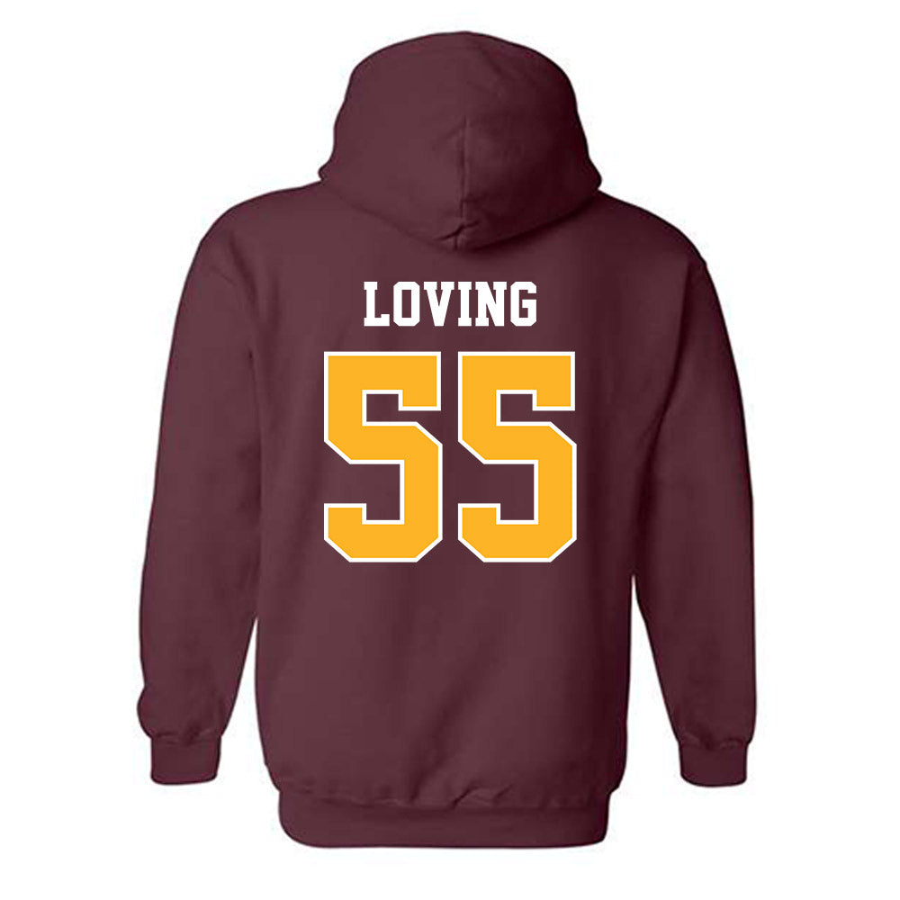 Bethune - NCAA Football : Christian Loving - Classic Shersey Hooded Sweatshirt-1