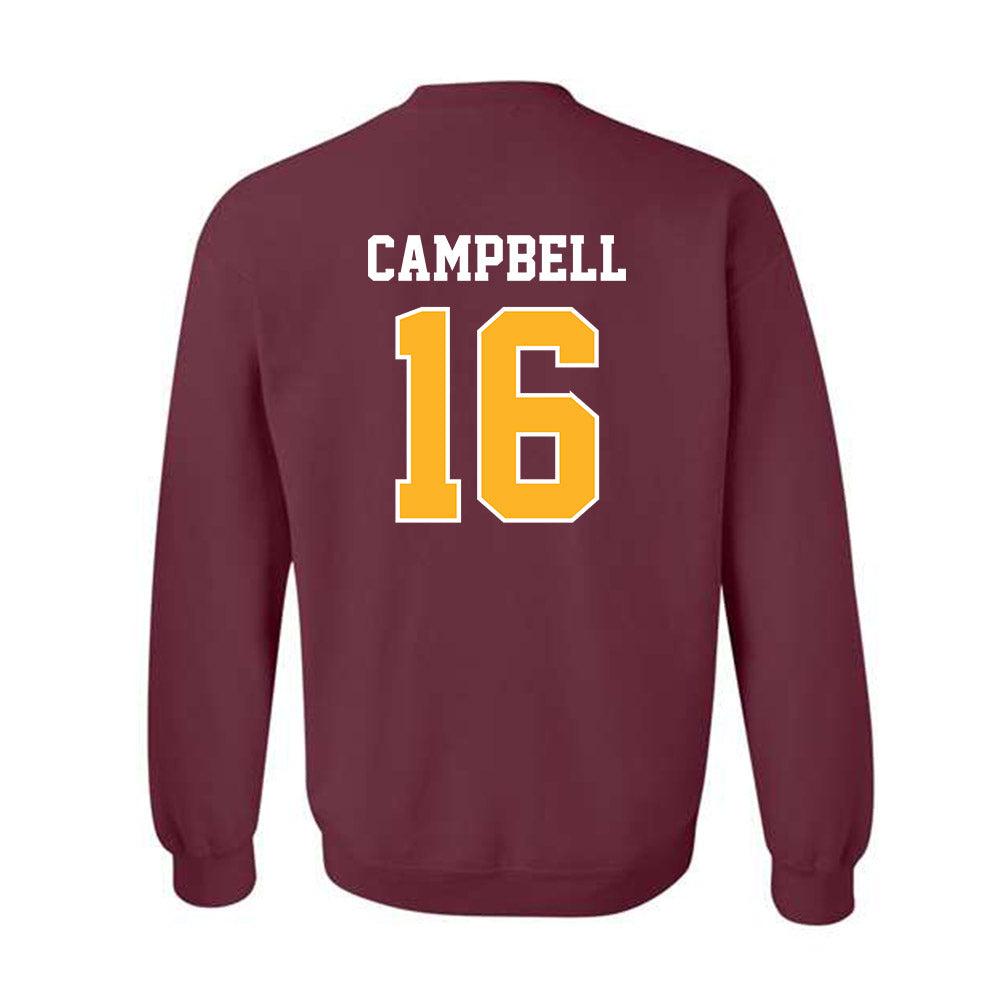 Bethune - NCAA Football : Gerald Campbell - Classic Shersey Crewneck Sweatshirt-1