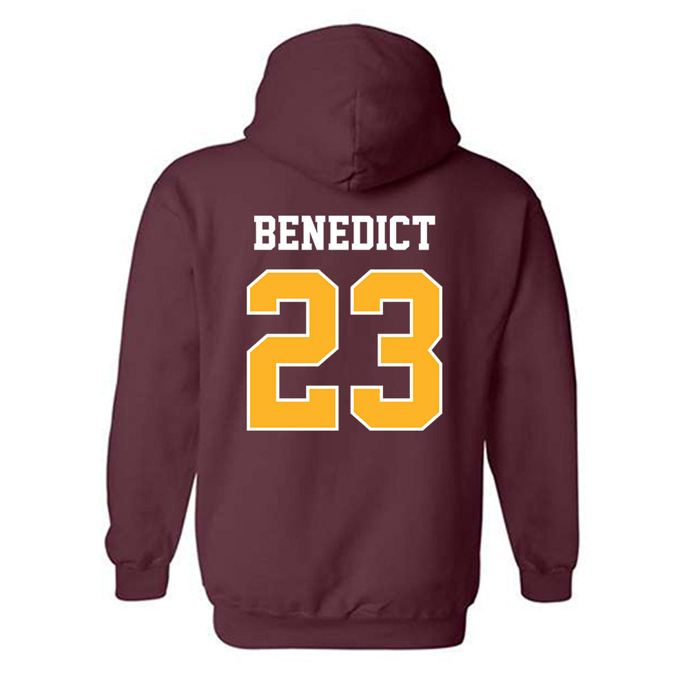 Bethune - NCAA Baseball : Michael Benedict - Classic Shersey Hooded Sweatshirt-1