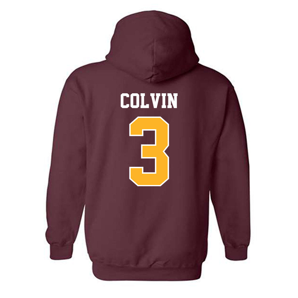 Bethune - NCAA Women's Volleyball : Kiya Colvin - Classic Shersey Hooded Sweatshirt-1