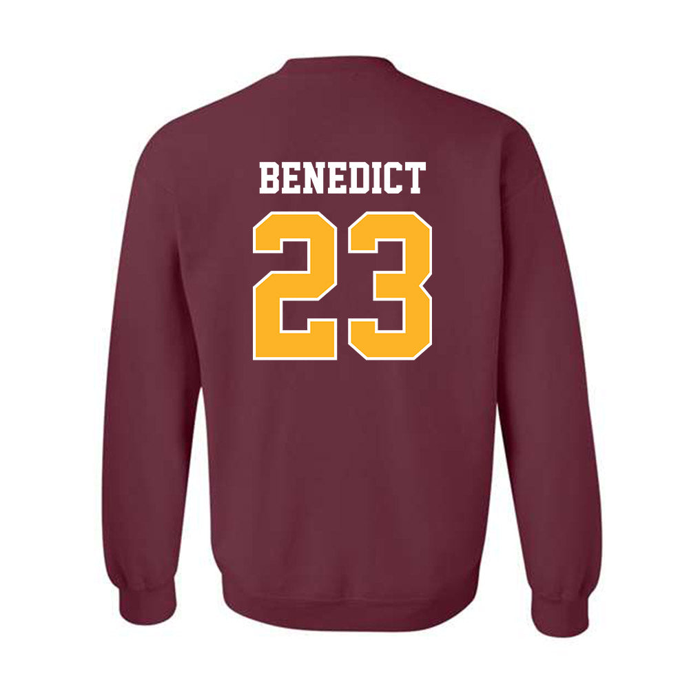 Bethune - NCAA Baseball : Michael Benedict - Classic Shersey Crewneck Sweatshirt-1