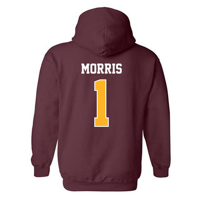 Bethune - NCAA Men's Basketball : Arterio Morris - Classic Shersey Hooded Sweatshirt-1