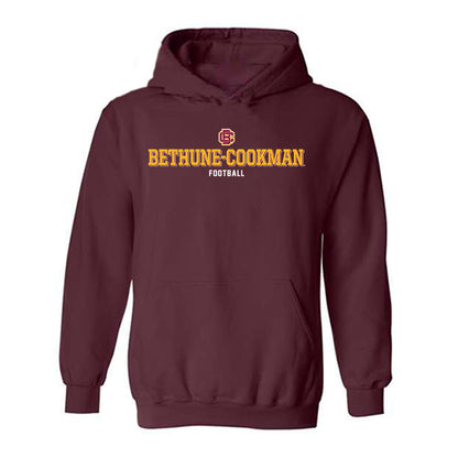 Bethune - NCAA Football : Malik Stinnett - Classic Shersey Hooded Sweatshirt-0