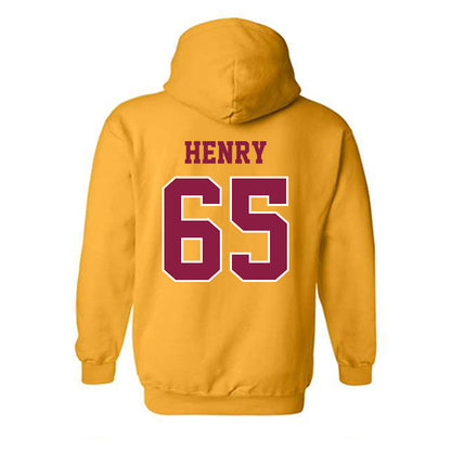 Bethune - NCAA Football : Javarion Henry - Classic Shersey Hooded Sweatshirt-1