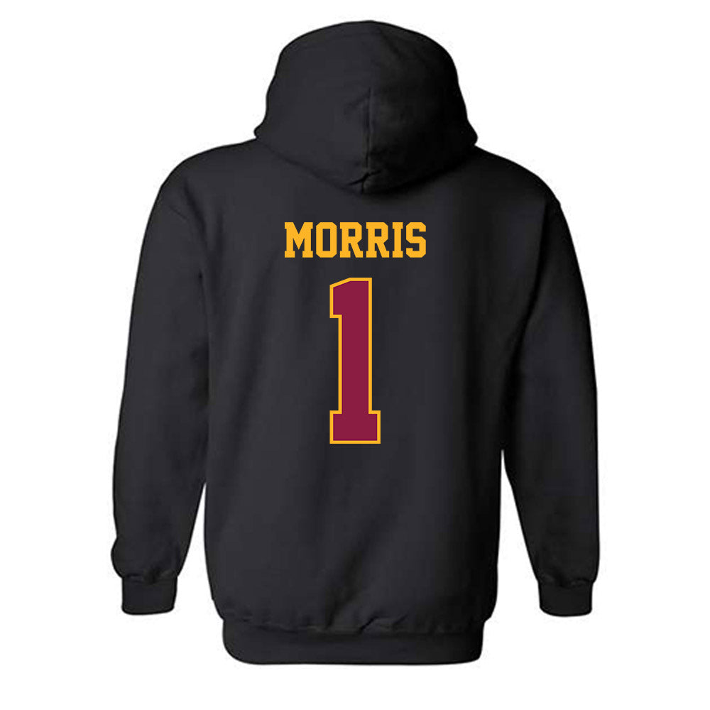 Bethune - NCAA Men's Basketball : Arterio Morris - Classic Shersey Hooded Sweatshirt-1